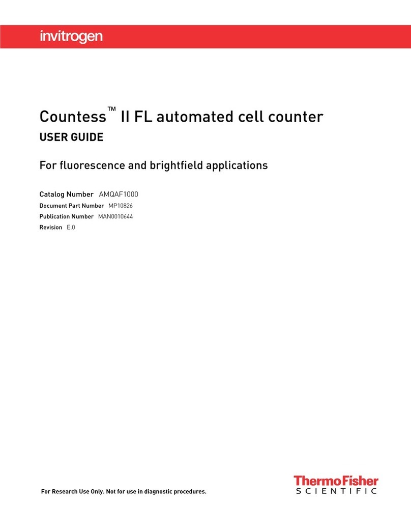 Thermo Scientific Invitrogen Countess II FL User manual