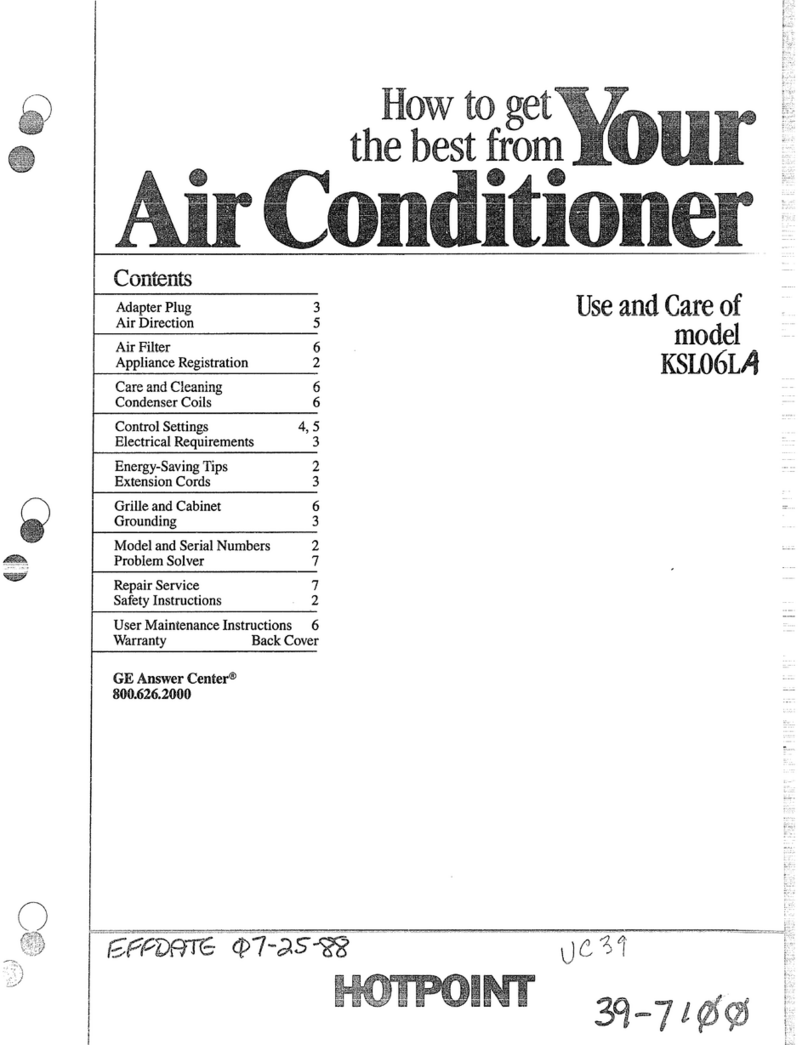 Hotpoint KSL06L Installation instructions