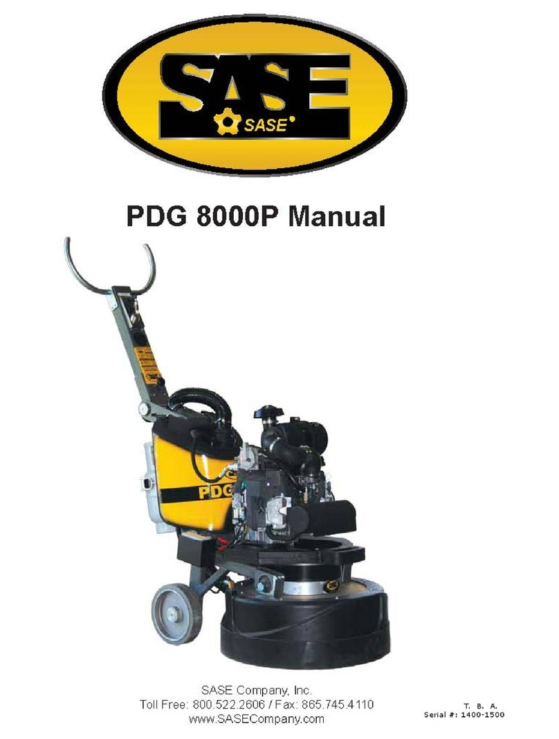 Sase PDG 8000P User manual