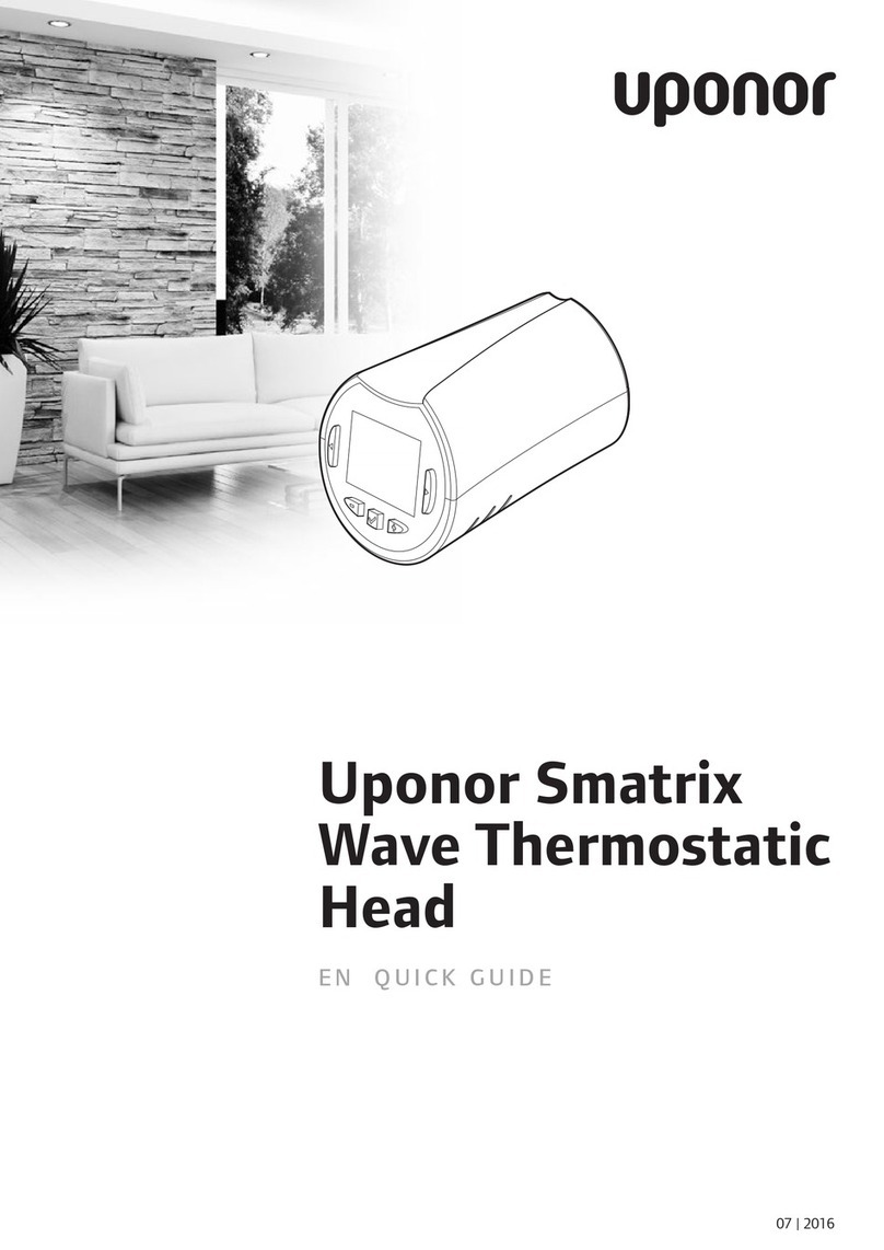 Uponor Smatrix Wave T-162 User manual