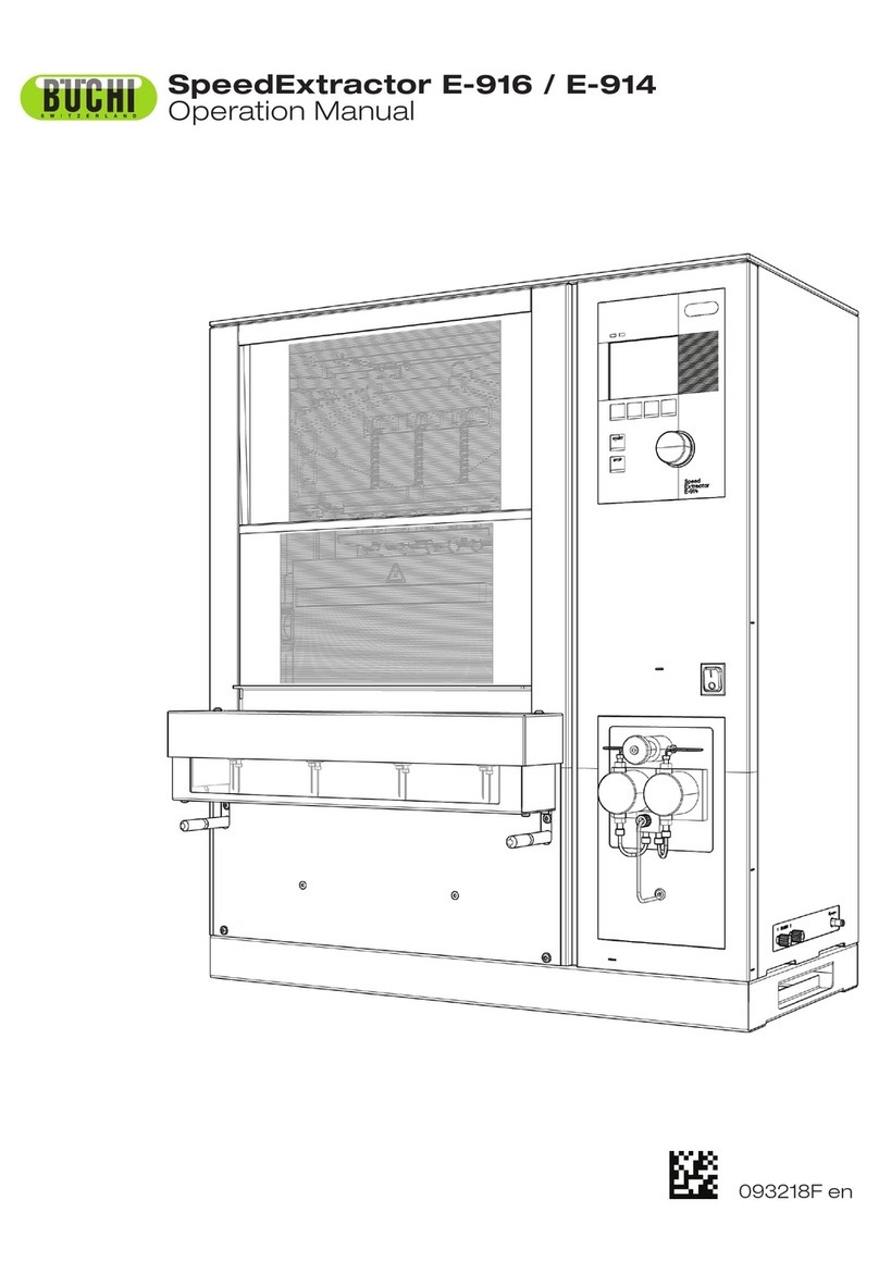 Buchi SpeedExtractor E-914 Operation manual