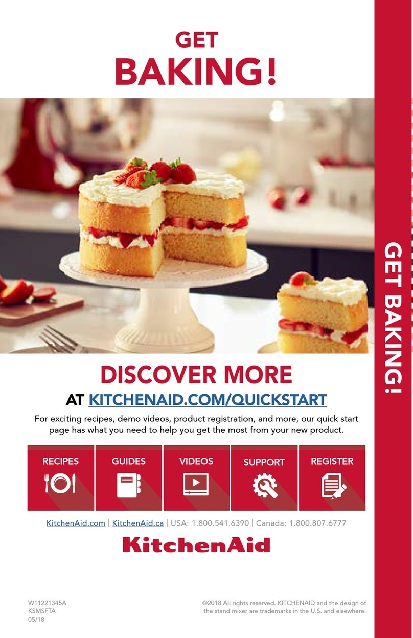KitchenAid KSMSFTA User manual