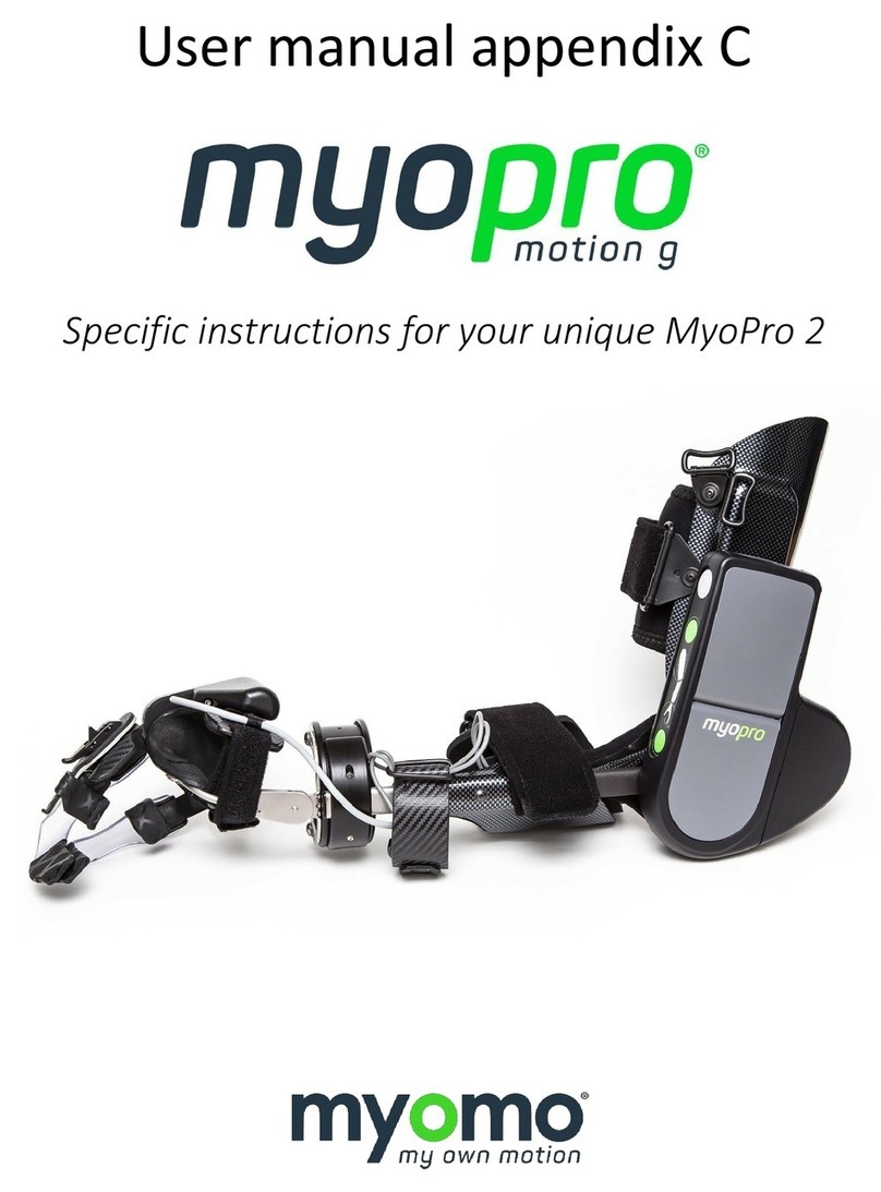 myomo MyoPro 2 Motion G User manual myomo MyoPro 2 Motion G User manual