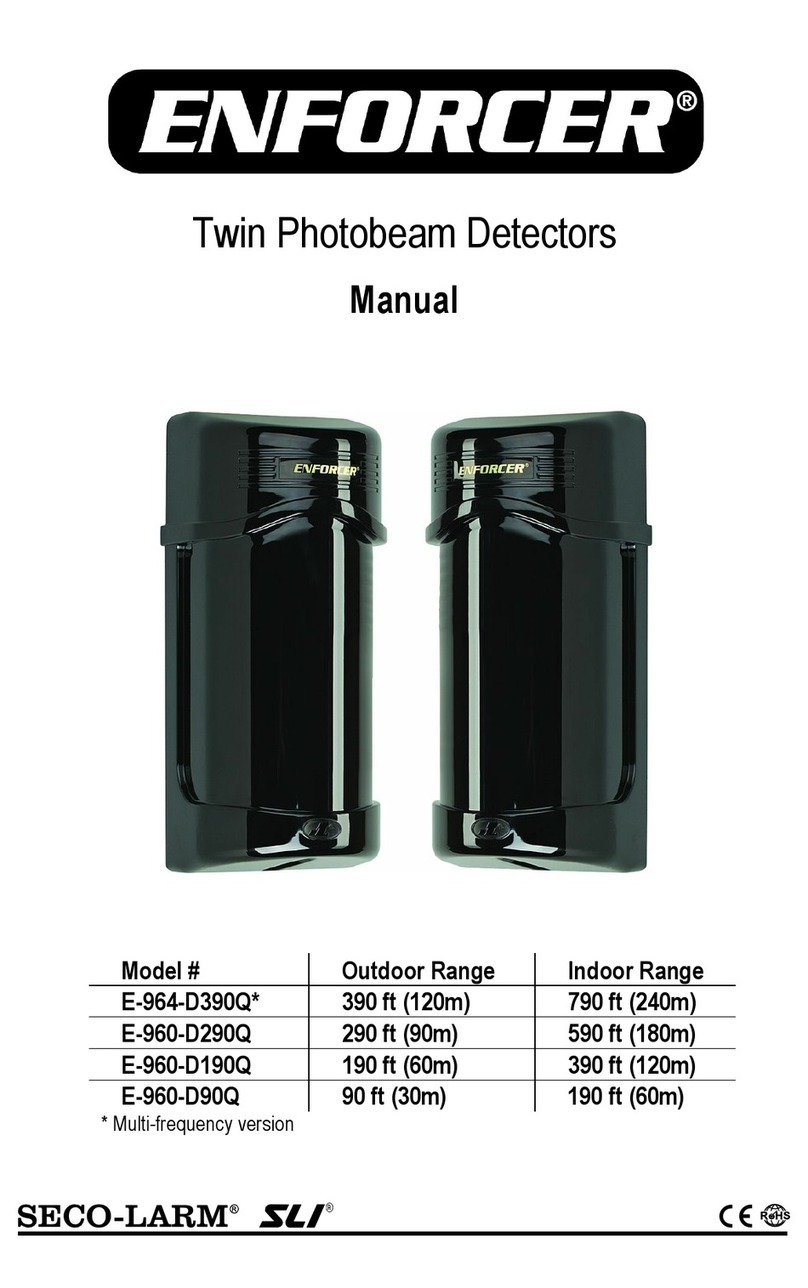 SECO-LARM SLI Enforcer E-964-D390Q manual