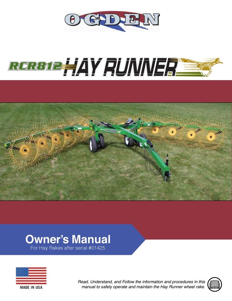 Ogden RCR812 owner's manual
