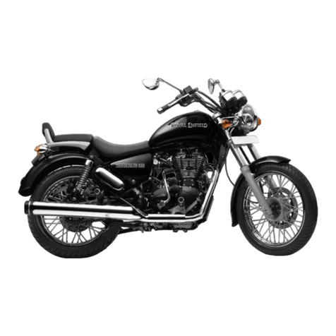 Royal Enfield Thunderbird 500 2018 User manual