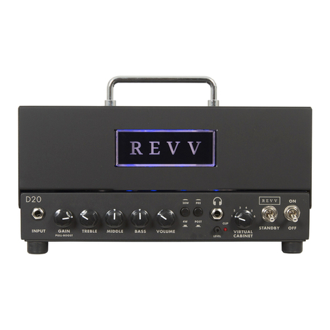 REVV D20 User manual