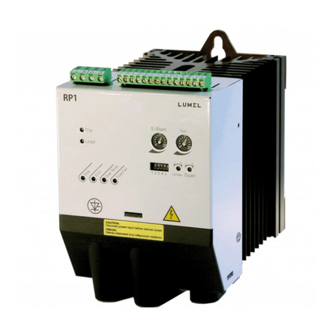 Lumel RP1 User manual