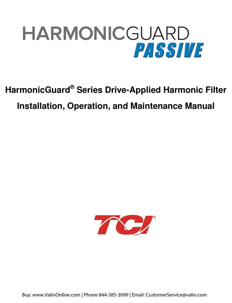 TCi HarmonicGuard HGP Installation, operation and maintenance manual