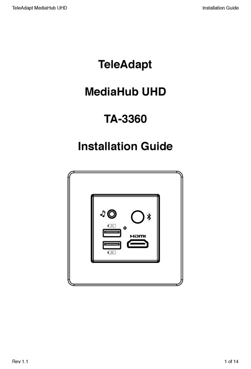TeleAdapt TA-3360 User manual TeleAdapt TA-3360 User manual