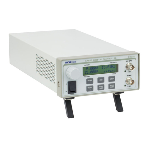 THORLABS LCC25 User manual