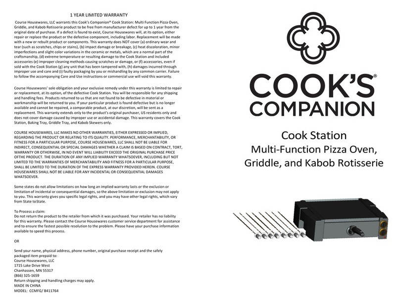 Cook's Companion CCMFG manual
