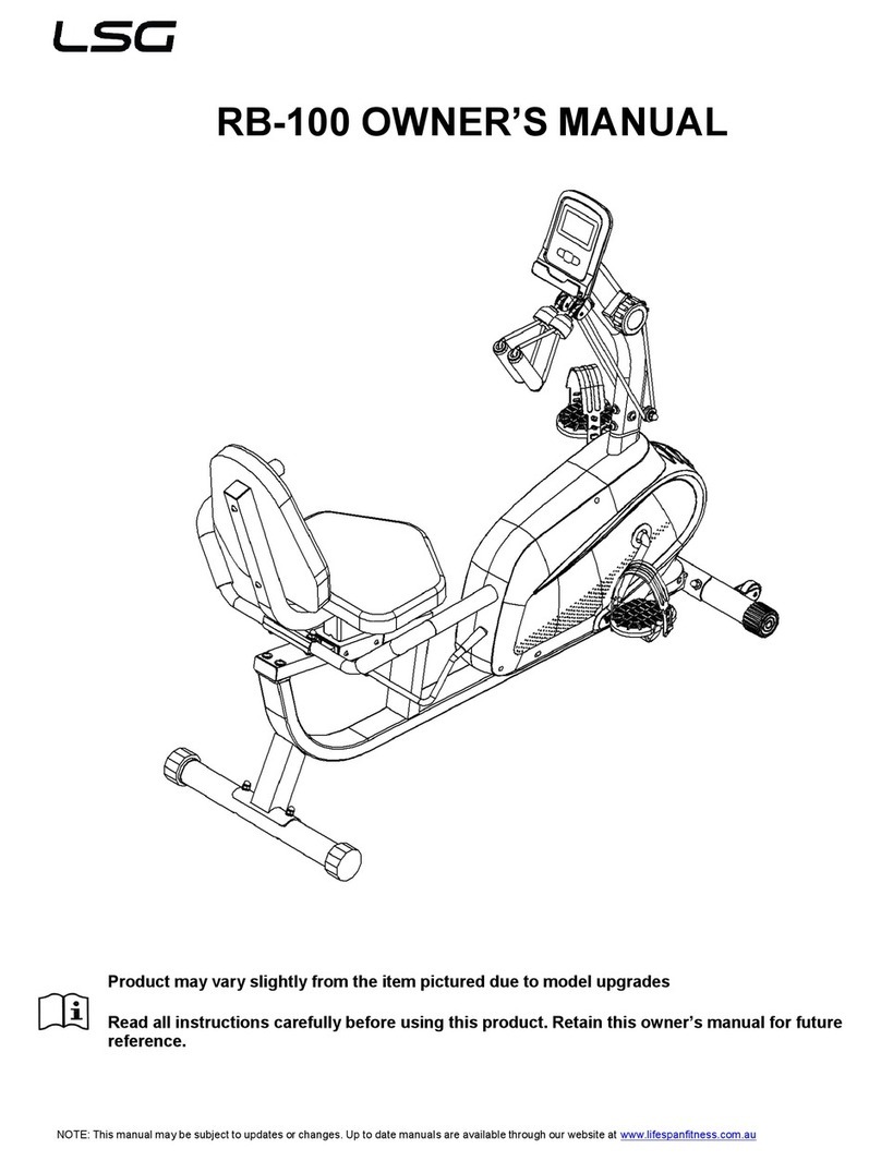 LSG RB-100 User manual