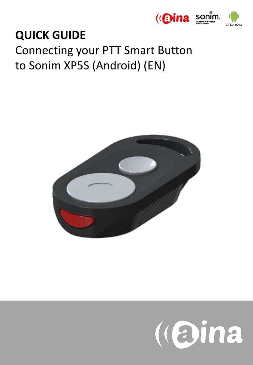 AINA PTT Smart Button User manual