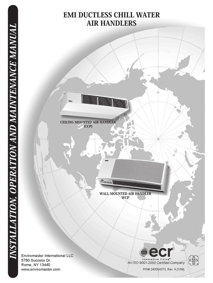 EMI ComfortWave WCP Series Installation, operation and maintenance manual