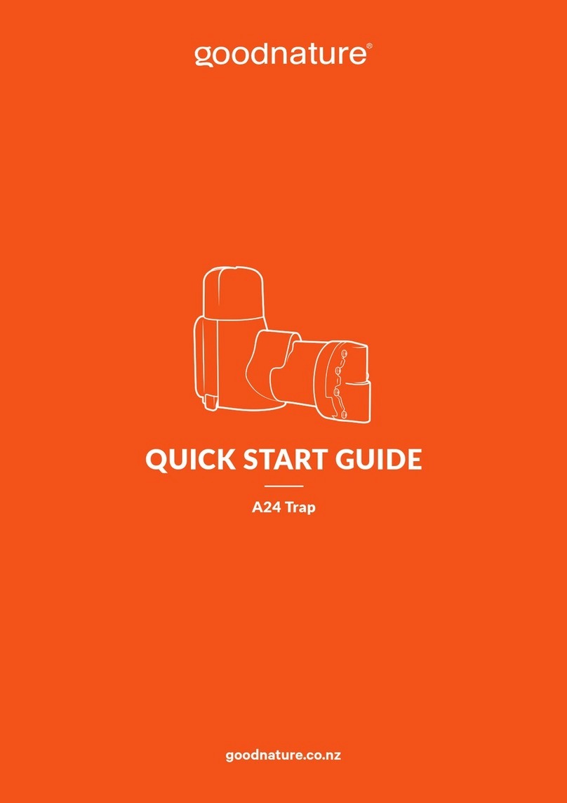 goodnature A24 User manual