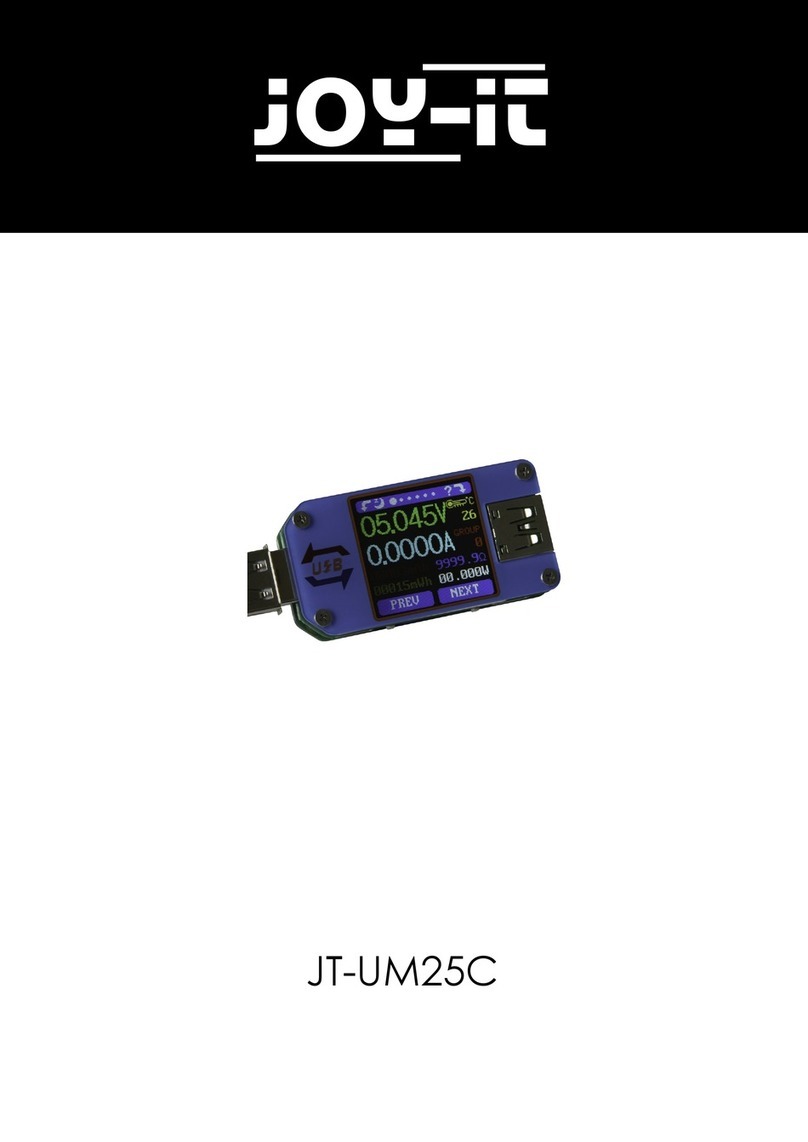 Joy-it JT-UM25C manual