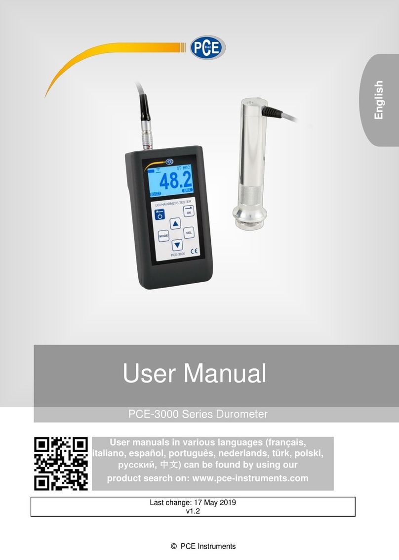 PCE Instruments 3000 Series user manual
