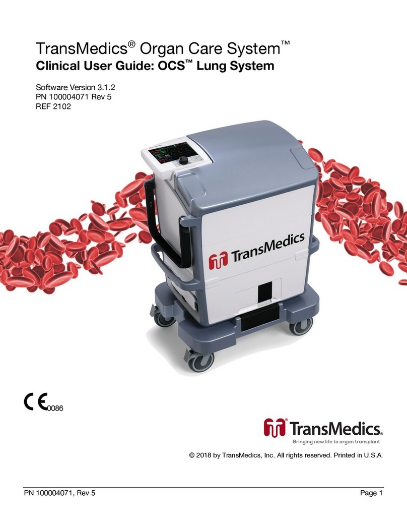 TransMedics OCS Lung System User manual