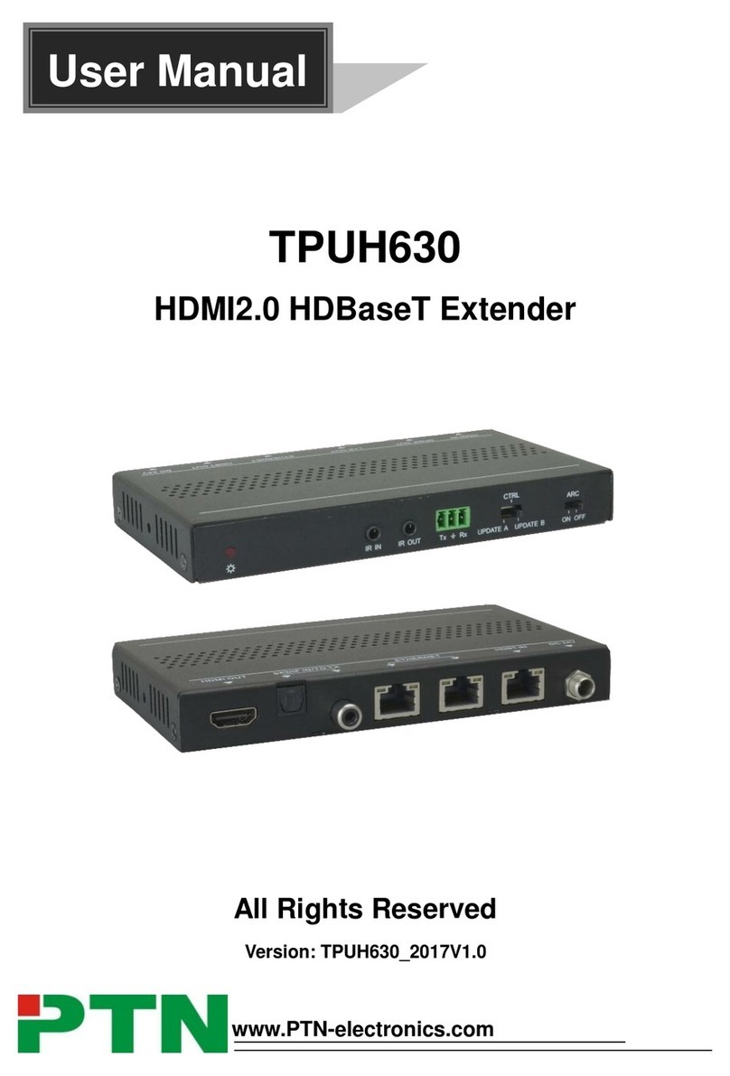 PTN TPUH630R user manual