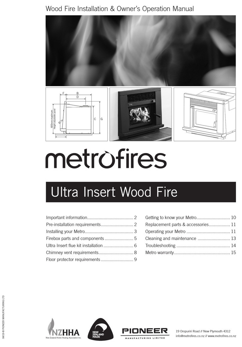 metrofires Ultra Insert User manual