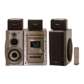 Panasonic SADK10 - MINI CD/DVD CHANGER User manual