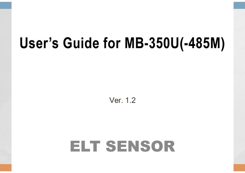 ELT Sensor MB-350U user guide