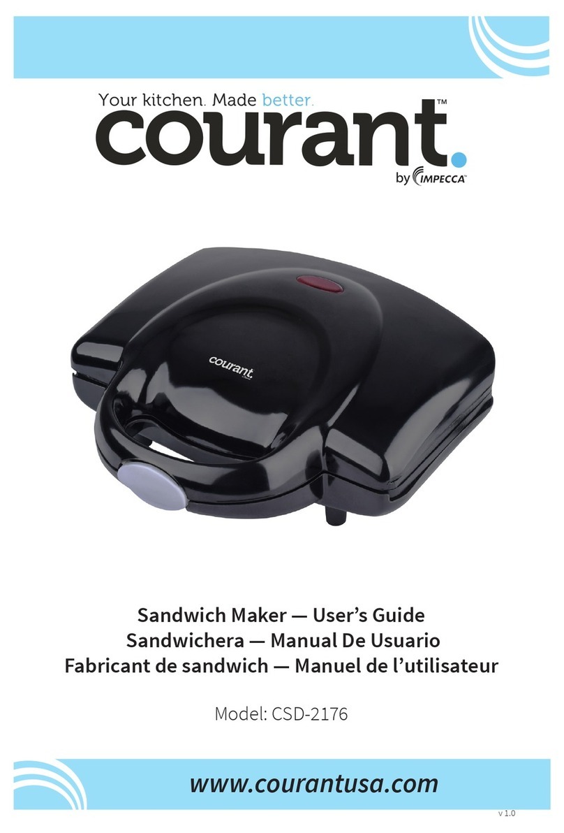 Impecca COURANT CSD-2176 user guide