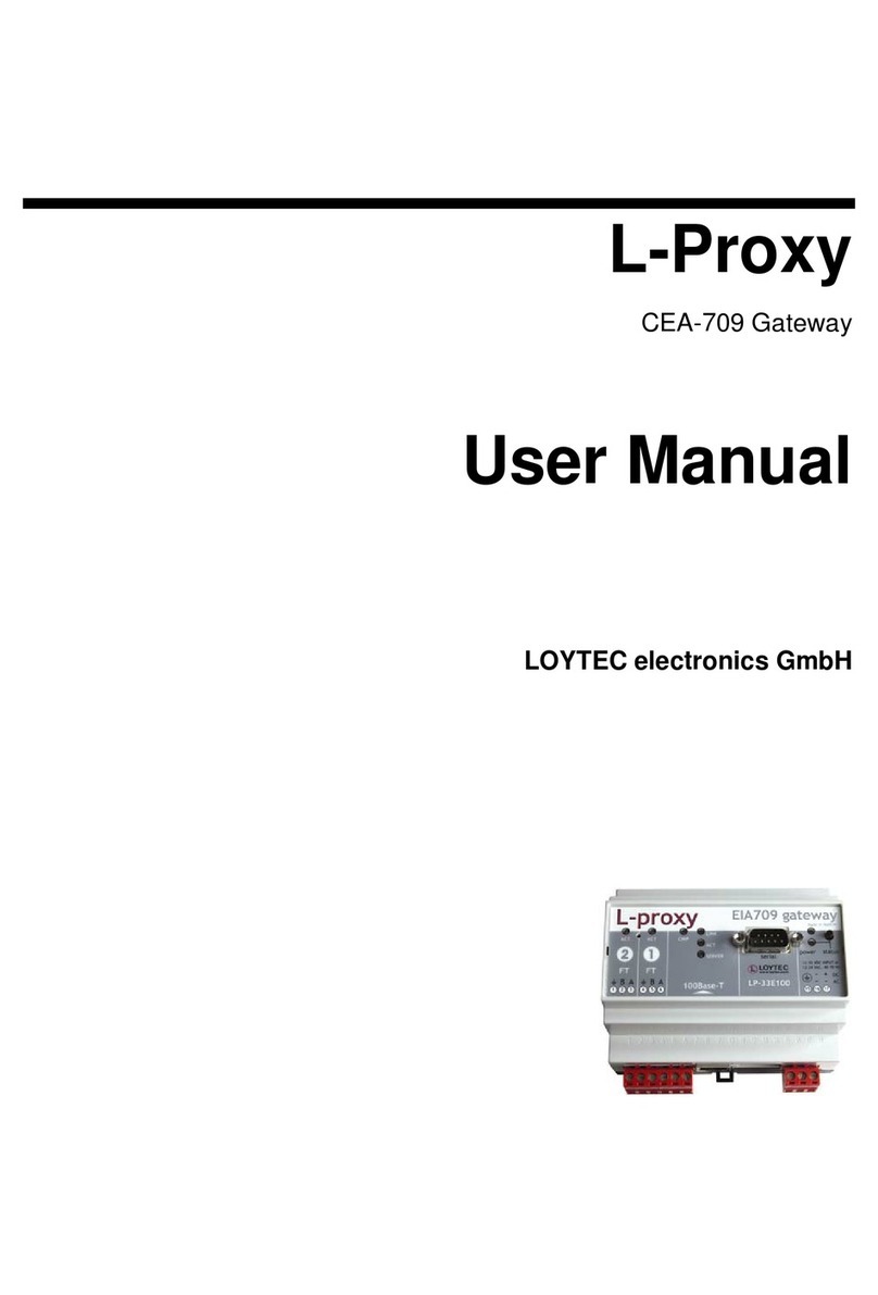 LOYTEC L-Proxy user manual