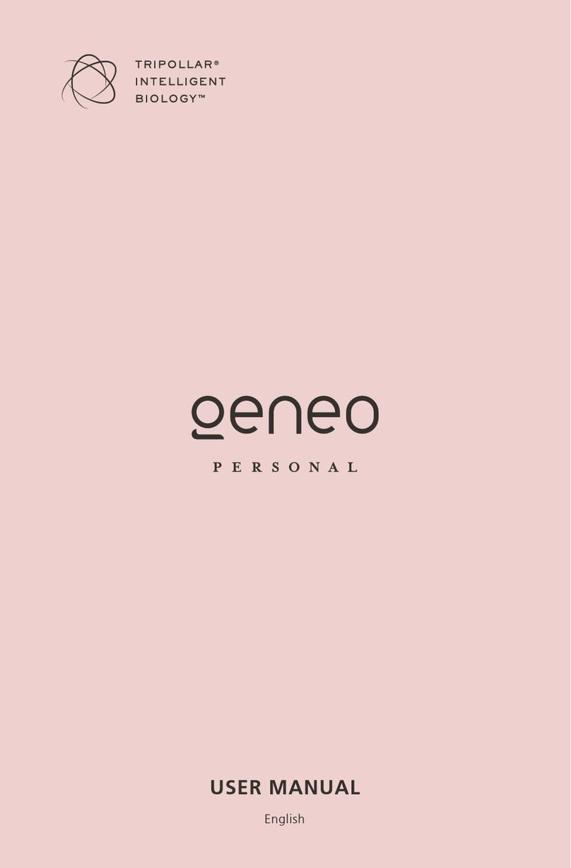 POLLOGEN Geneo Personal user manual POLLOGEN Geneo Personal user manual