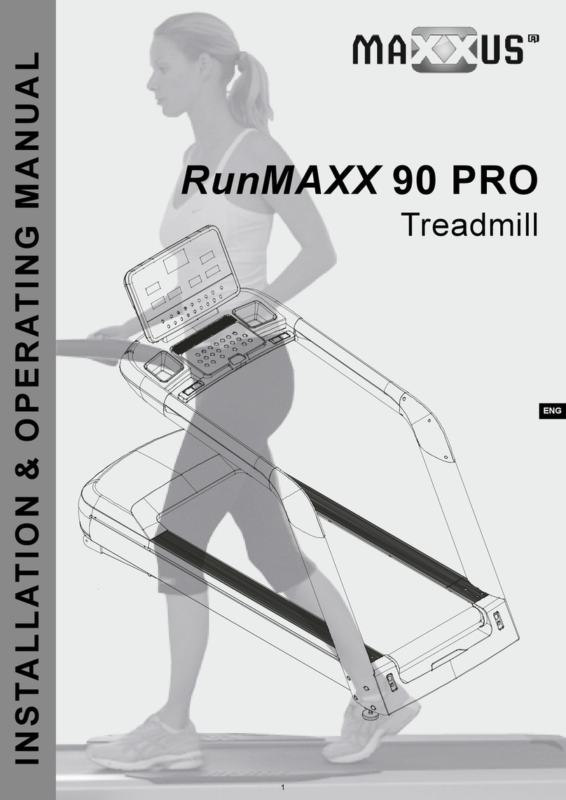 Maxxus RunMAXX 90 PRO Installation instructions