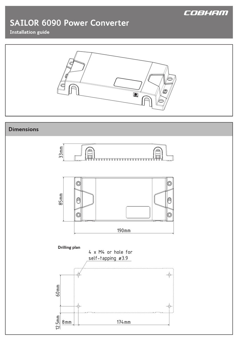 COBHAM SAILOR 6090 User manual