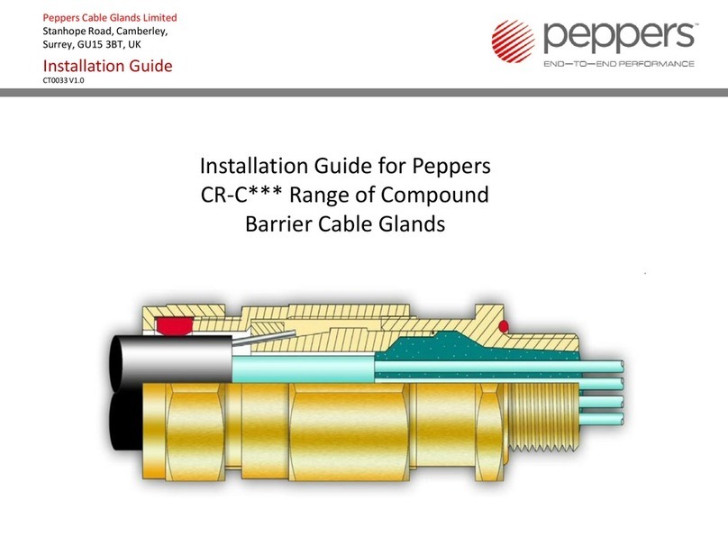 PEPPERS CR-C Series installation guide