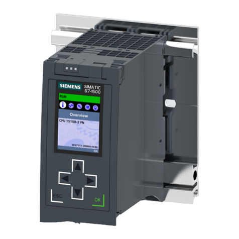 Siemens SIMATIC S7-1500R/H User manual Siemens SIMATIC S7-1500R/H User manual
