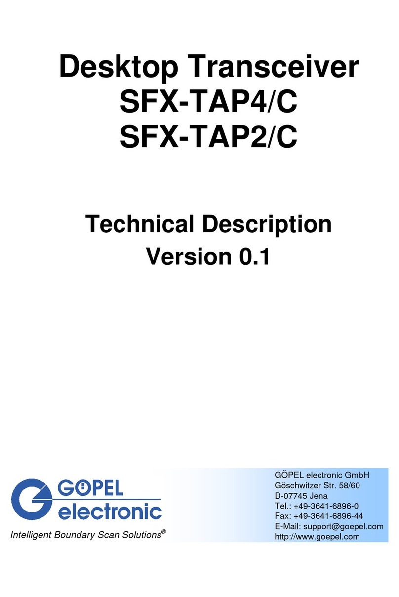 Gopel Electronic SFX-TAP2/C Technical description