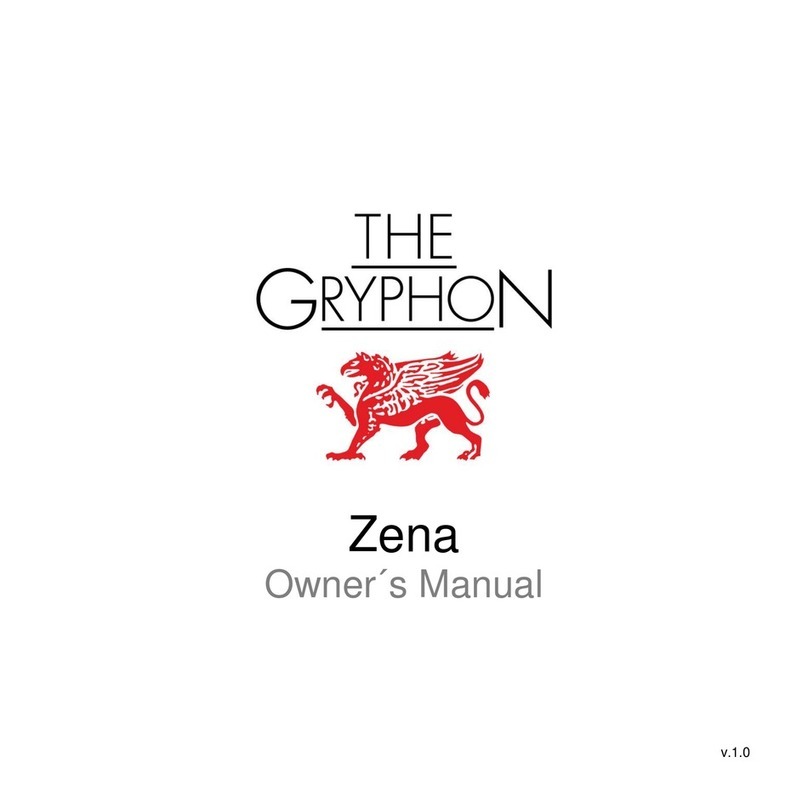 Gryphon Zena User manual