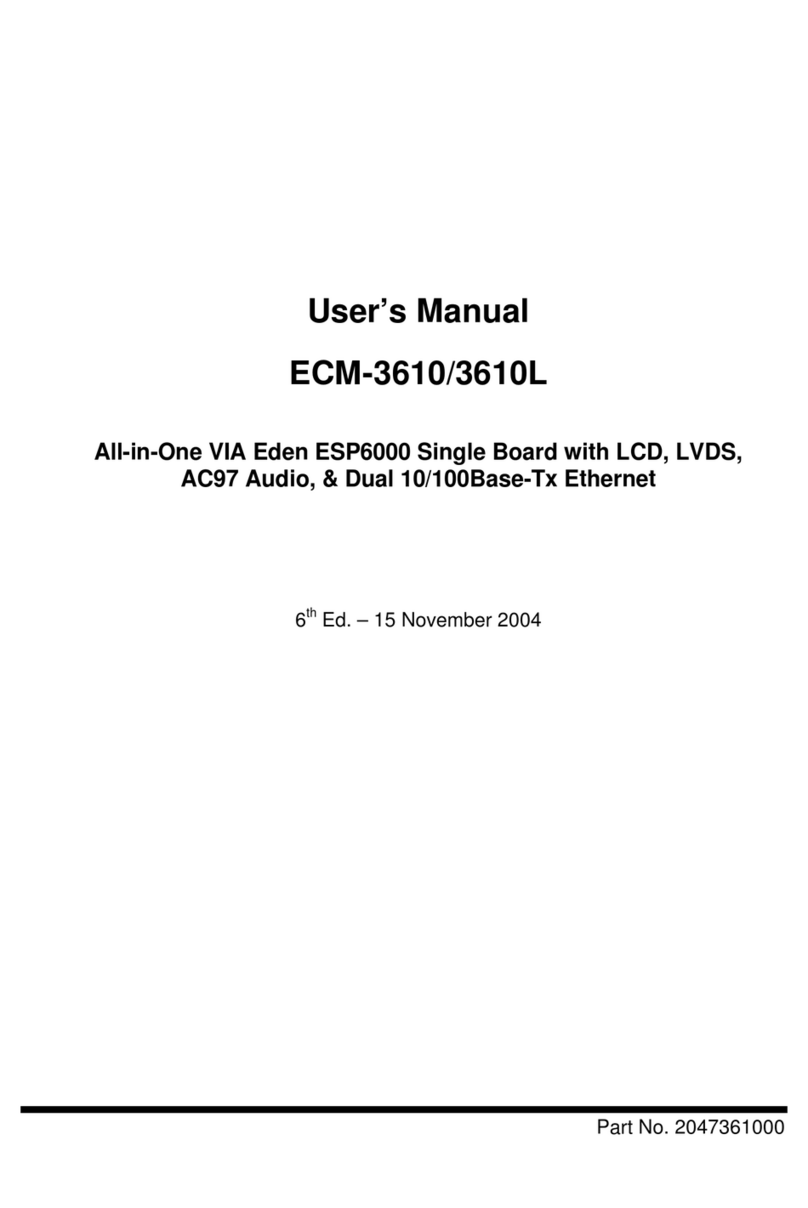 Evalue Technology ECM-3610 user manual