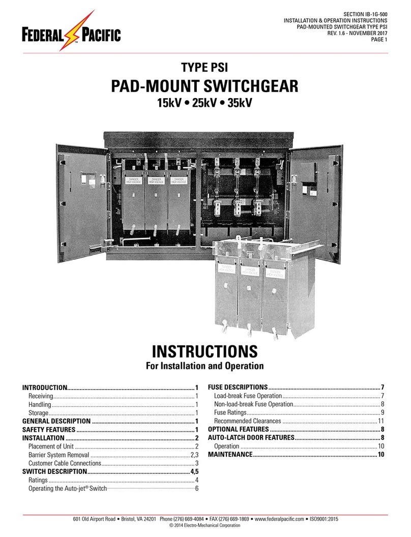 FEDERAL PACIFIC PSI Series General description