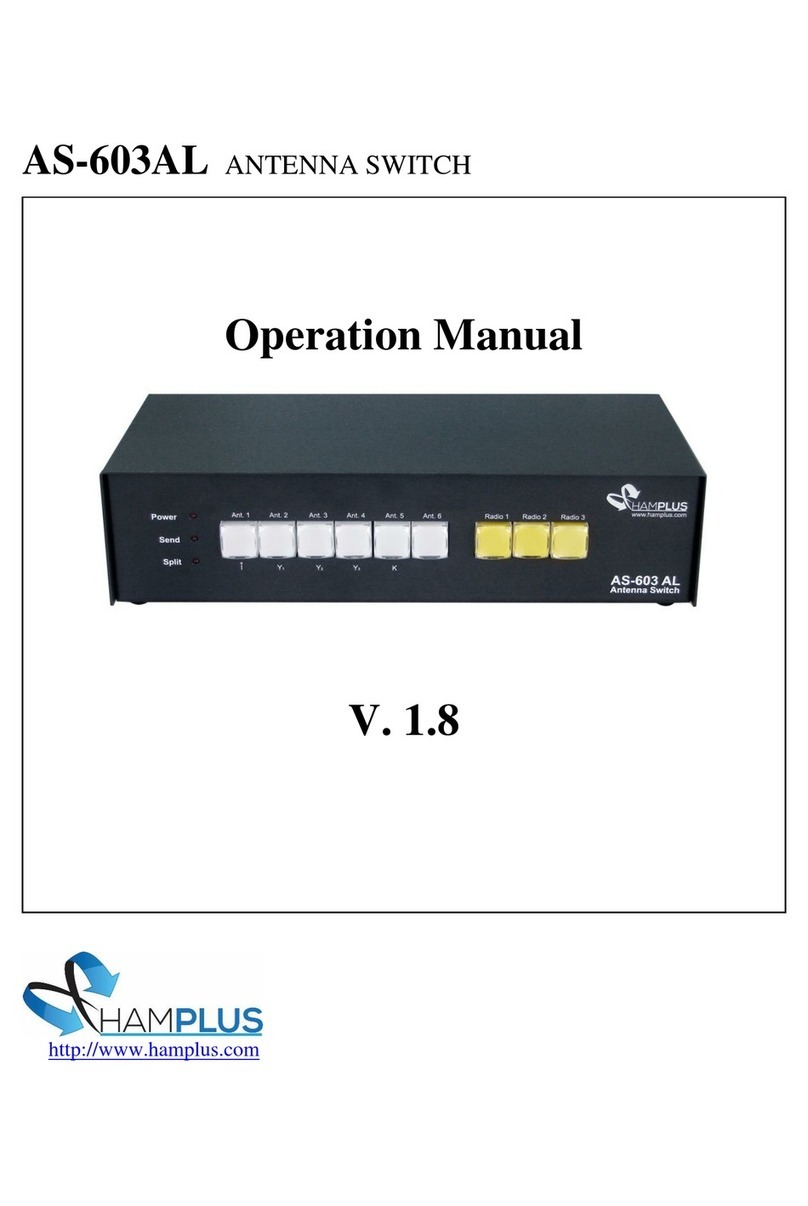 Hamplus AS-603AL User manual