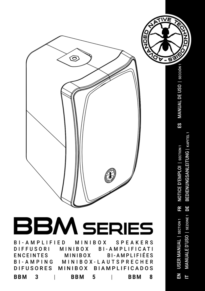 Advanced Native Technologies BBM 3 User manual Advanced Native Technologies BBM 3 User manual