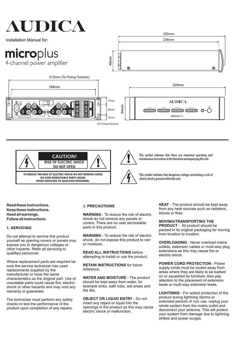 Audica microplus installation manual