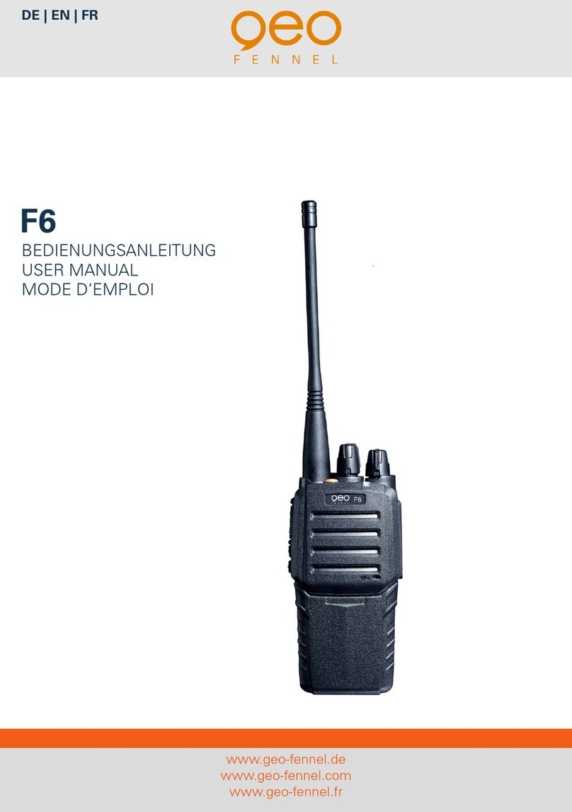 geo-FENNEL F6 user manual