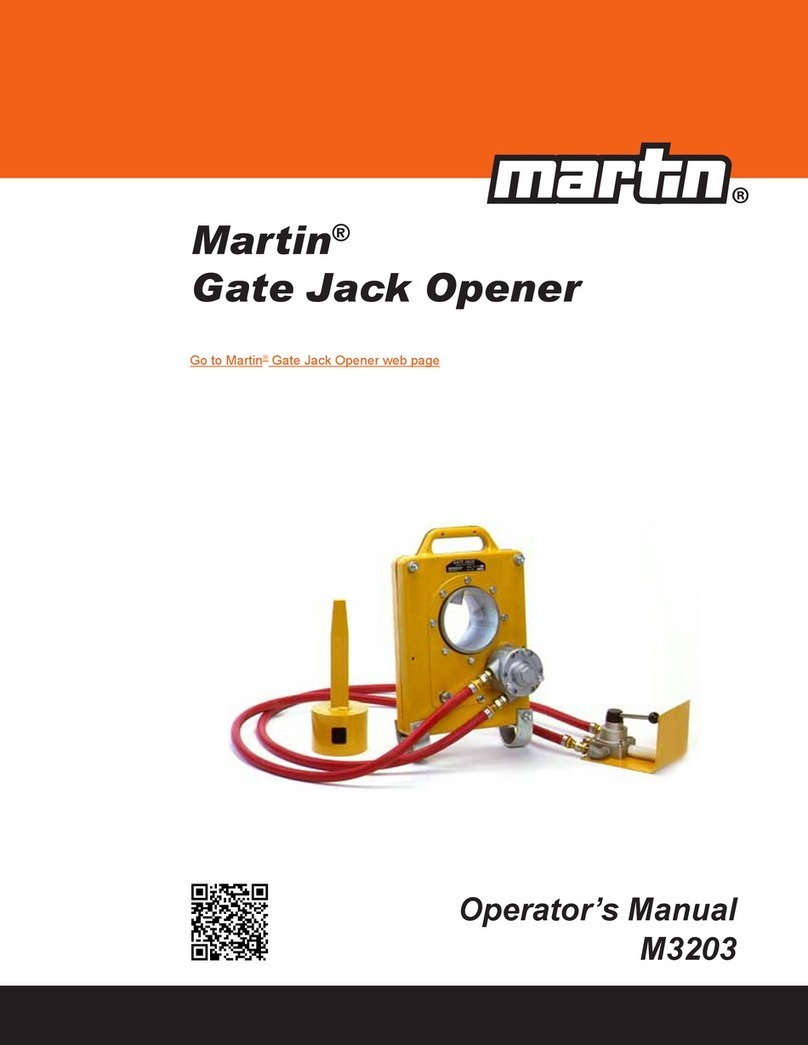 Martin M90 Operator's manual