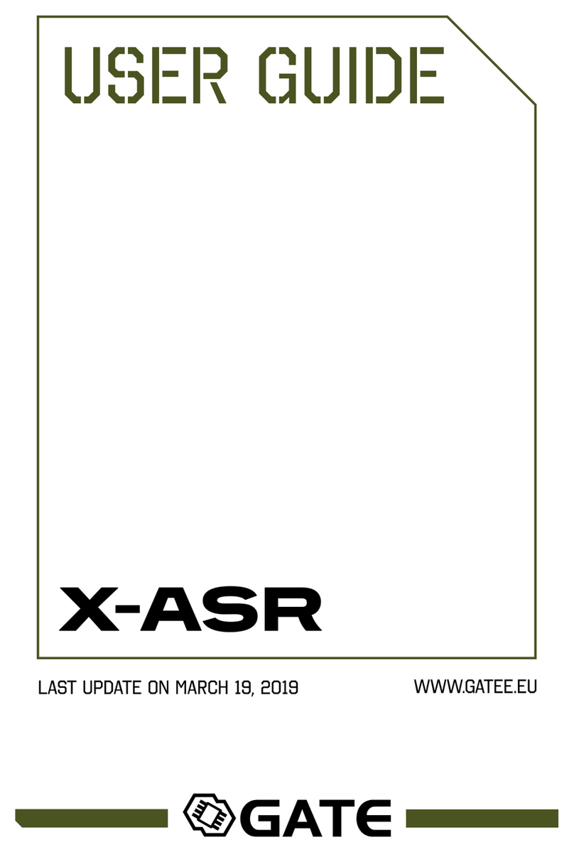 Gate X-ASR User manual