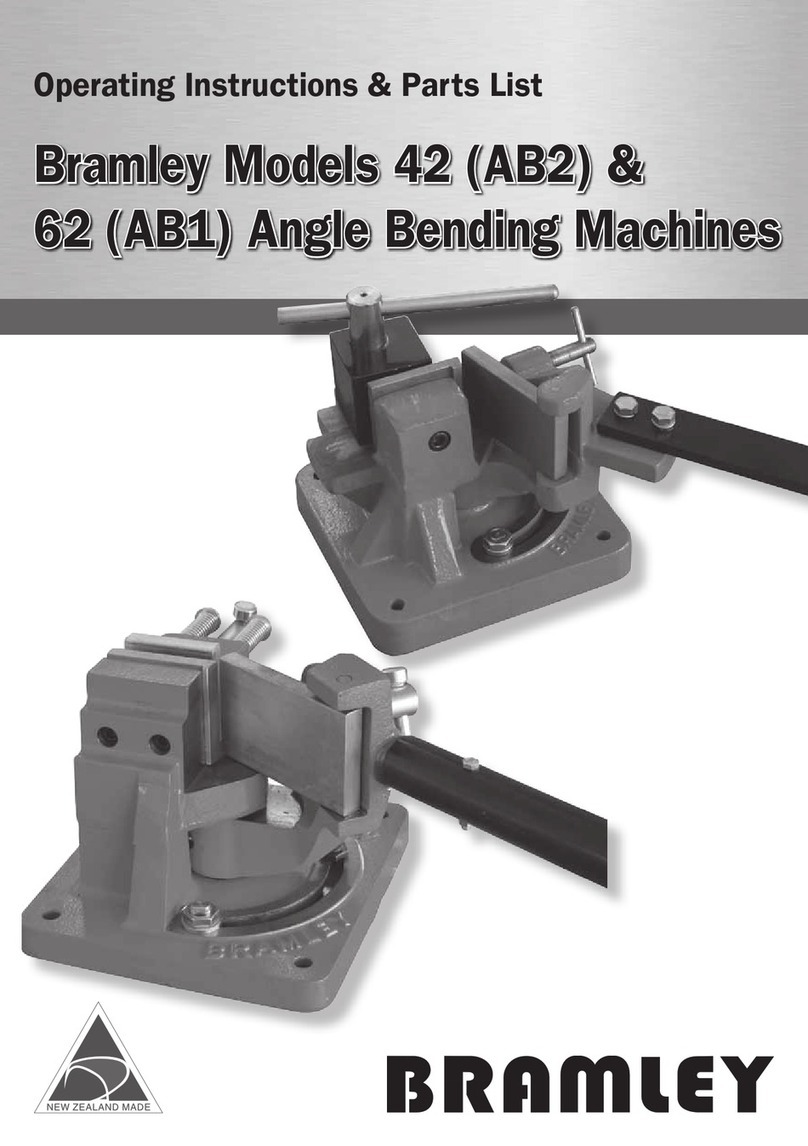 Bramley 42 AB2 Operating instructions & parts list