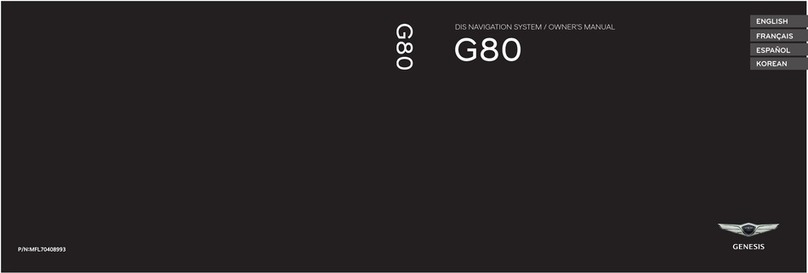 Genesis G80 owner's manual
