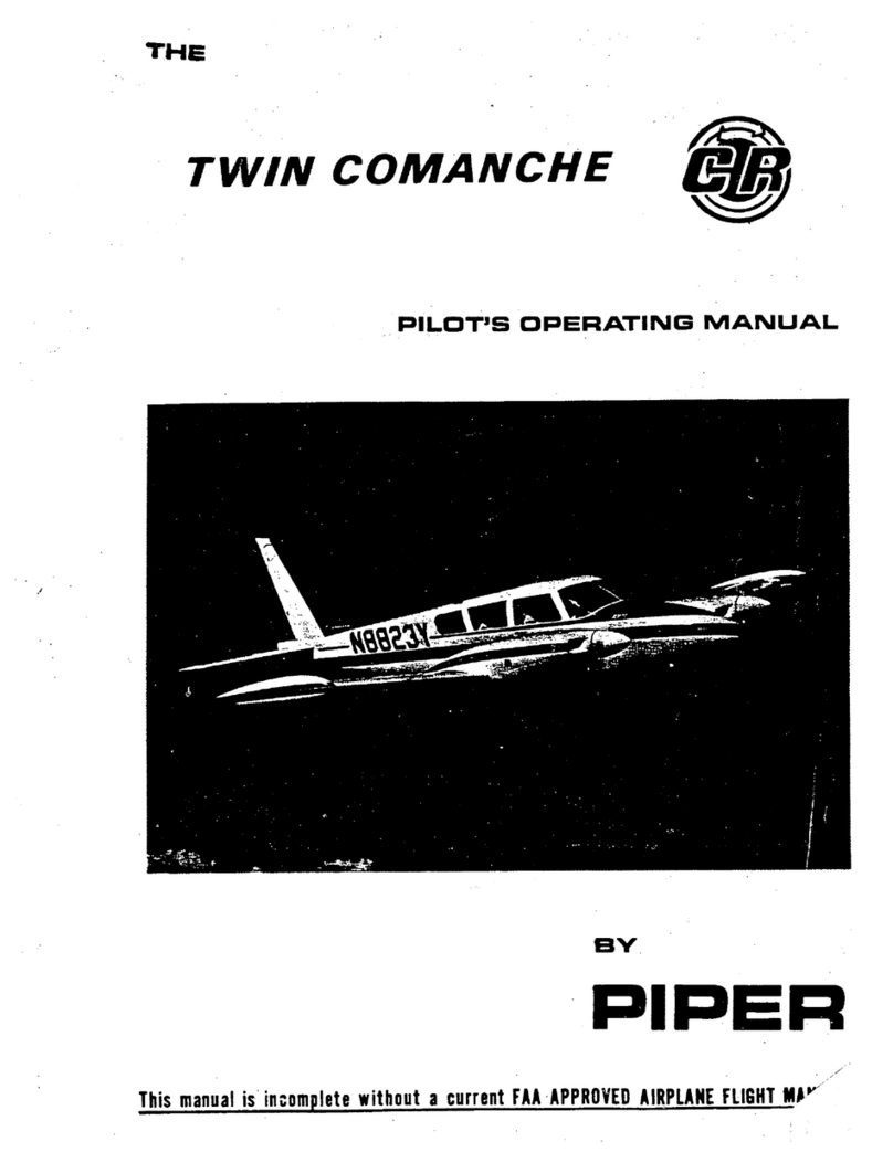 Piper PA-39 Twin Comanche C/R User manual