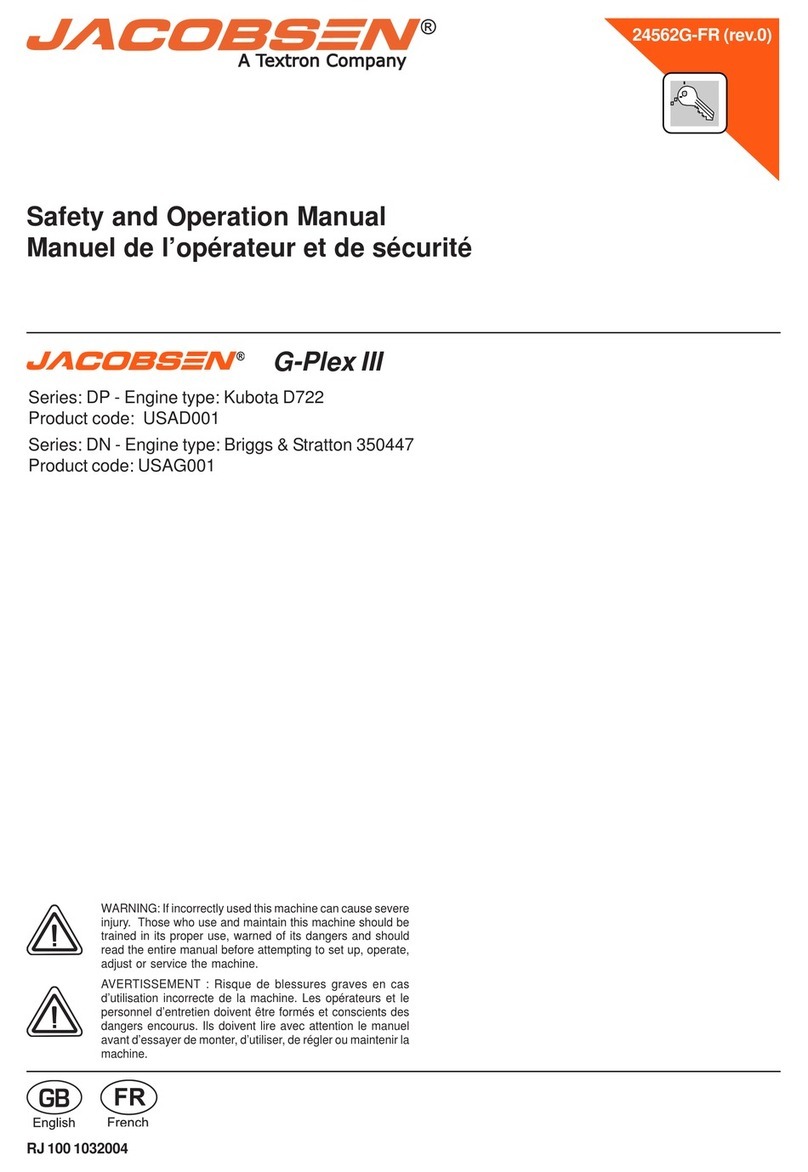 Textron JACOBSEN G-PLEX III DN Guide
