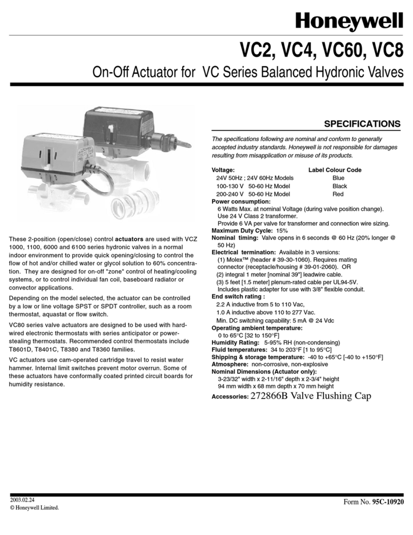 Honeywell VC2 Series, VC4 Series, VC60 Series,... quick start guide