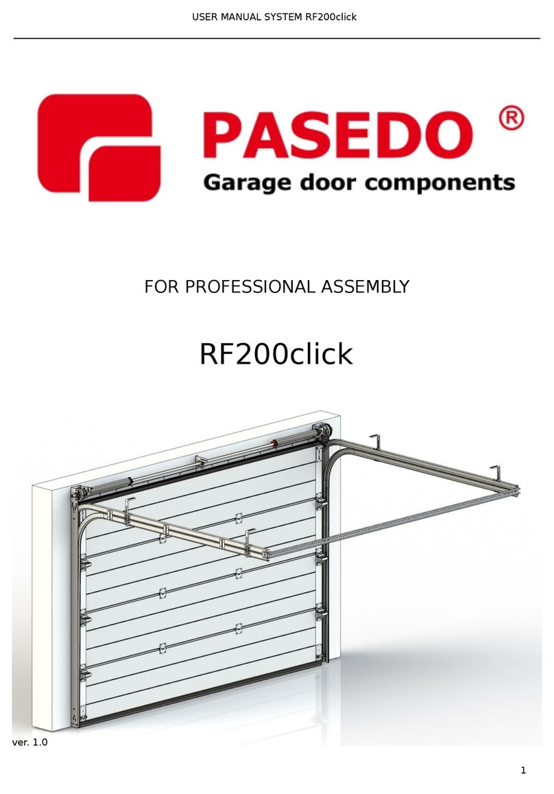 Pasedo RF200click user manual